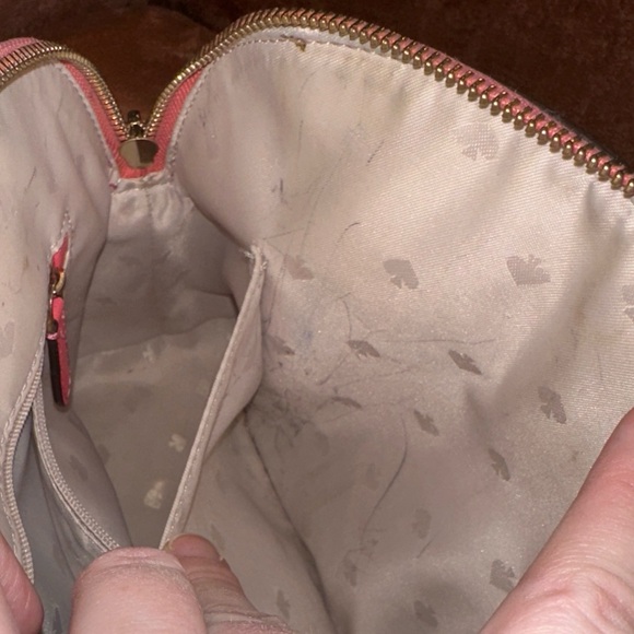 Kate Spade Payton Medium Dome Satchel in Garden Pink Saffiano Leather - Picture 11 of 14